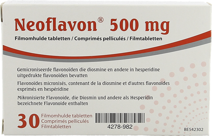 Neoflavon 500mg Comp Pell 30 1