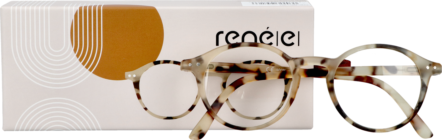 RenÉ(e) Bril Re-y01 Van.latte Tortoise Blue Light 4