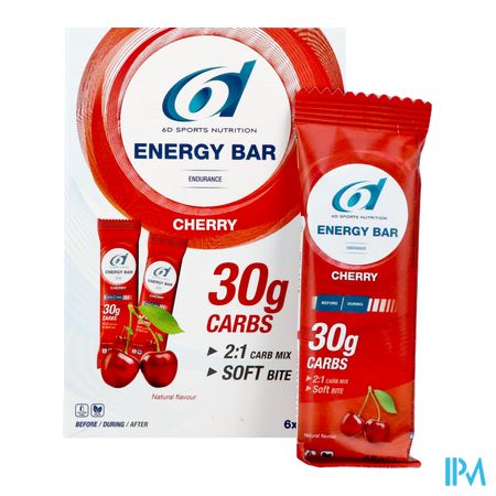 6d Energy Bar Cherry 6x46g 5
