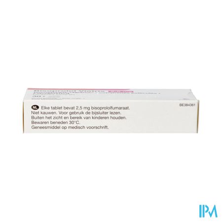 Bisoprolol Viatris 2,5mg Filmomh Tabl 30 3