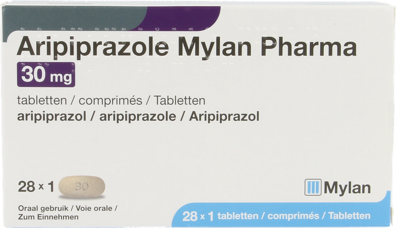 Aripiprazole Mylan 30mg Comp 28 X 30mg 1