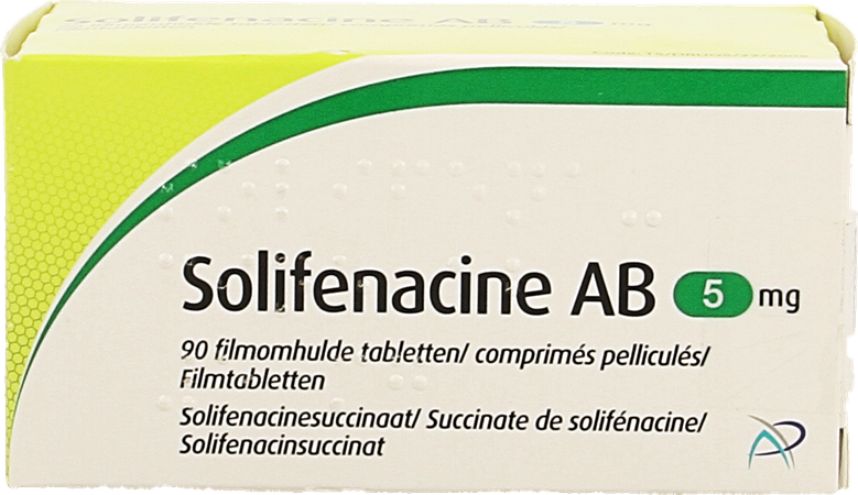 Solifenacine Ab 5mg Filmomh Tabl 90 1