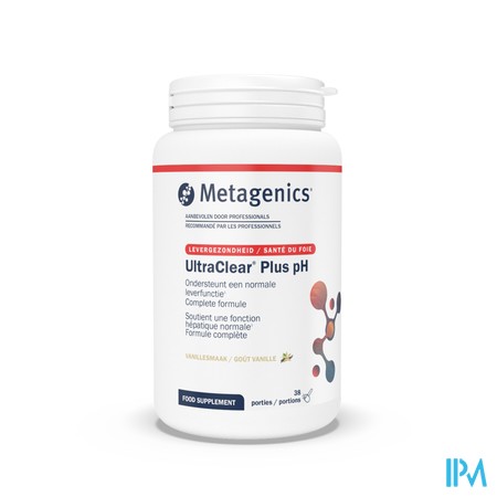 Ultraclear Plus Ph Porties 38 Metagenics