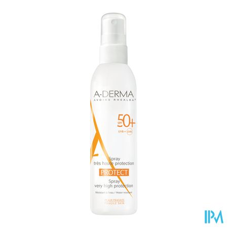 Aderma Protect Spray Spf50+ 200ml