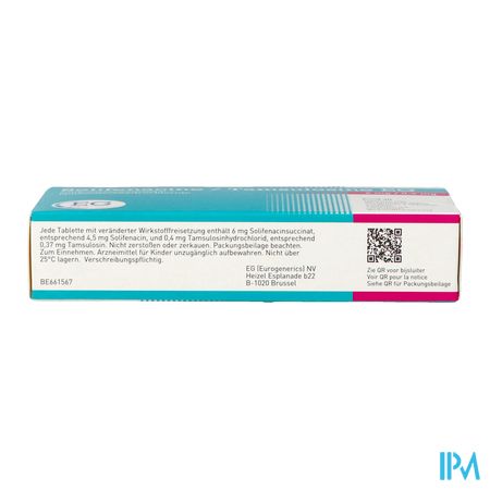 Solifenacine Tamsulosine EG 6/04,Mg Ger.Afg.Tabl30 5