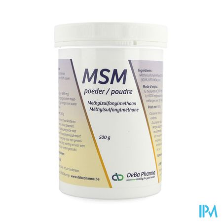 Msm Pdr Soluble/ Oplosb 500g Deba 1