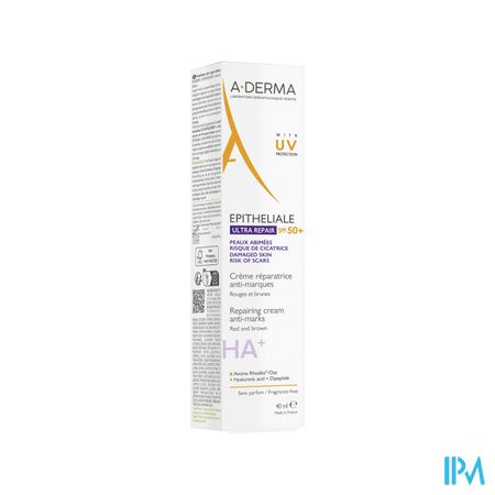Aderma Epitheliale Creme Spf50+ A/vlekken 40ml
