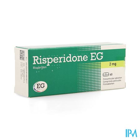 Risperidone EG Tabl  60 X 2 Mg