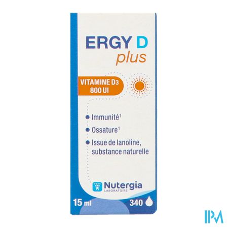 Ergy D Plus Fl 15ml