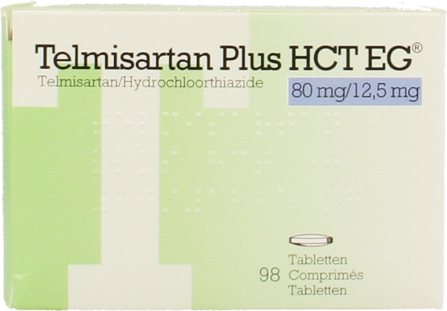 Telmisartan Plus Hct EG 80Mg/12,5 Mg Tabl  98 3