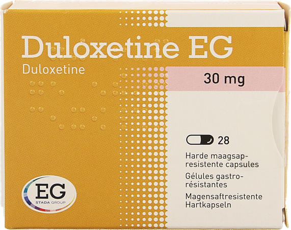 Duloxetine EG 30Mg Maagsapresist Caps 28 1