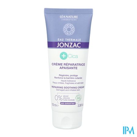 Jonzac Cica Bio Herstellende Creme Z/parfum 100ml 3