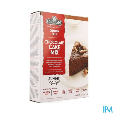 Orgran Mix Cake Chocolat 375g 4501 Revogan