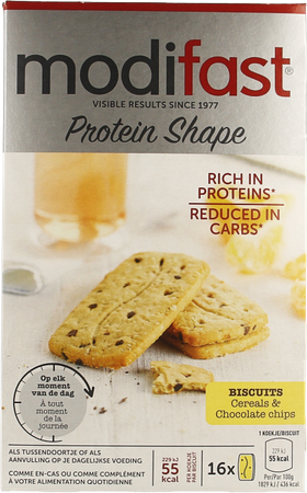 Modifast Protiplus Biscuit Cereal-pep.chocolat200g 2