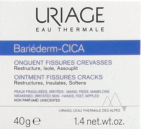 Uriage Bariederm Kloven-barsten Zalf Pot 40g 3