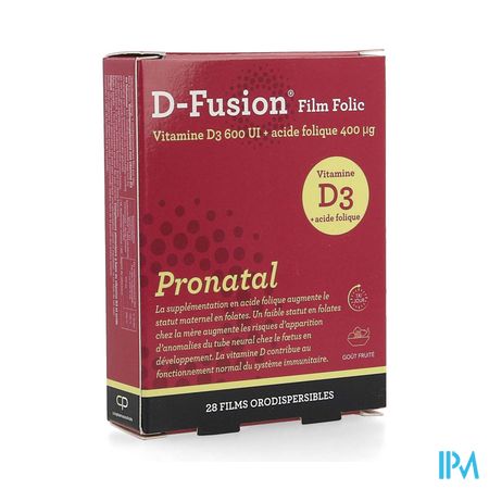 D-fusion Film Folic Film Orodisp 28