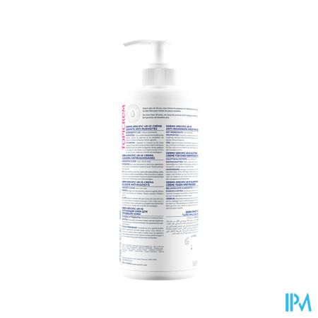 Topicrem Ur10 Creme Smoothing A/ruwheid 500ml 1