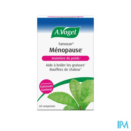 A.vogel Famosan Menopause Maintien Poids Comp 60