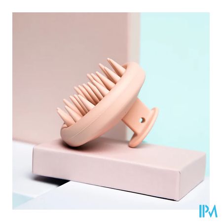 Wondr Silicone Scalp Massager Rose 4