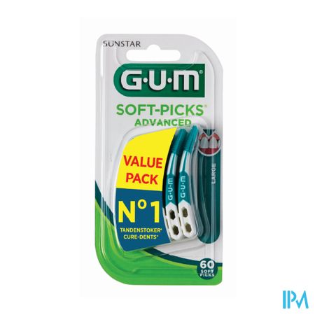 Gum Softpicks Advanced Large 60st 651m60 2