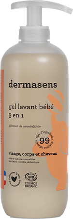 Marque V Dermasens Bebe Bio Gel Lavant 3en1 500ml 2