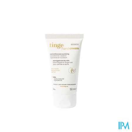 Tinge Herstellende Handcreme Tube 50ml