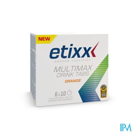 Etixx Multimax Drink Orange Tube Tabl 6x10