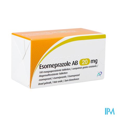 Esomeprazole 20mg Ab Comp Gastro Resist 100