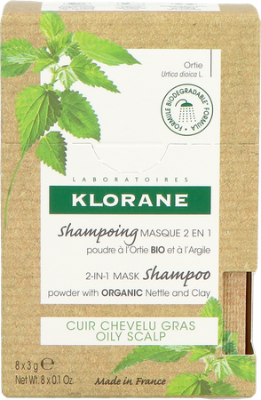 Klorane Capil. Masker Reinigend Brandnetel 8x3g 4