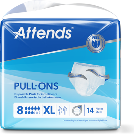 Attends Pull-ons 8 Xl 1x14 2