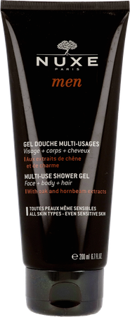 Nuxe Men Douche Gel Multi Gebruik Tube 200ml 3