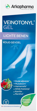 Veinotonyl Gel Lichte Benen Koud Gevoel 150ml 9