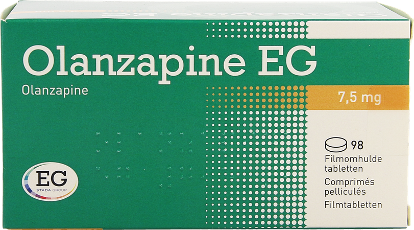 Olanzapine EG 7,5 Mg Comp Pell 98 X  7,5 Mg 1