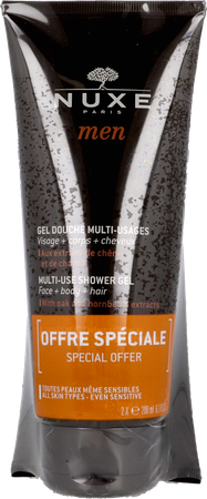 Nuxe Men Douche Gel Multi Gebruik Duo Tube 2x200ml 1