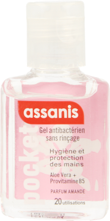 Assanis Pocket Gel Mains Amande 20ml