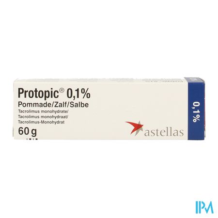 Protopic 0,1 % Pommade-zalf 60g 7