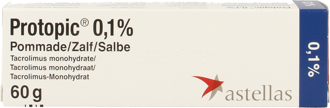 Protopic 0,1 % Pommade-zalf 60g 7