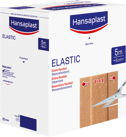 Hansaplast Med Elastic Family Pack 5mx6cm 2