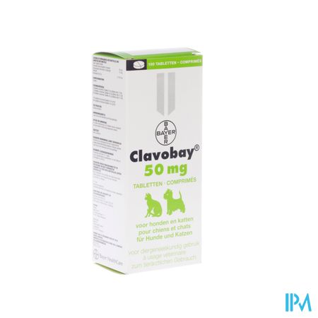 Clavobay 50mg Tabl 100