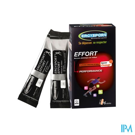 Ergysport Effort Sinaas Drink Stick 6x30g