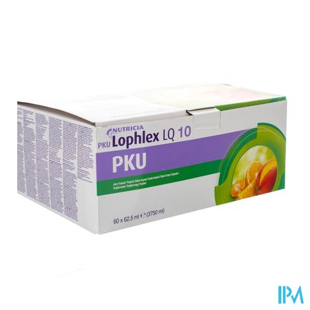 Pku Lophlex Lq 10 Juicy Tropical 60x62,5ml