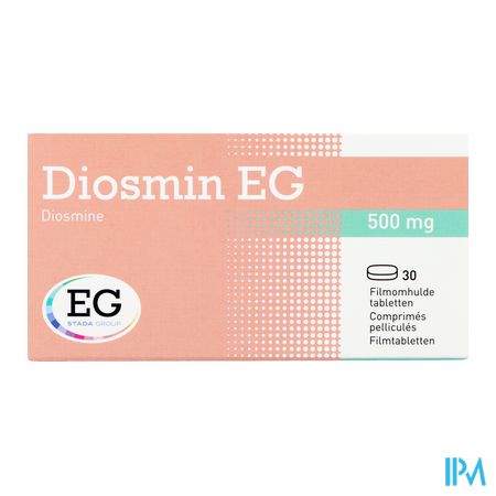 Diosmin EG 500Mg Filmomh Tabl  30 1