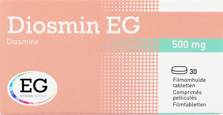 Diosmin EG 500Mg Comp Pell  30 1