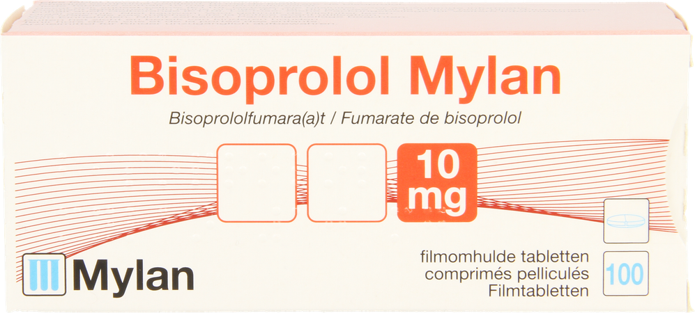 Bisoprolol Viatris 10mg Tabl 100 5
