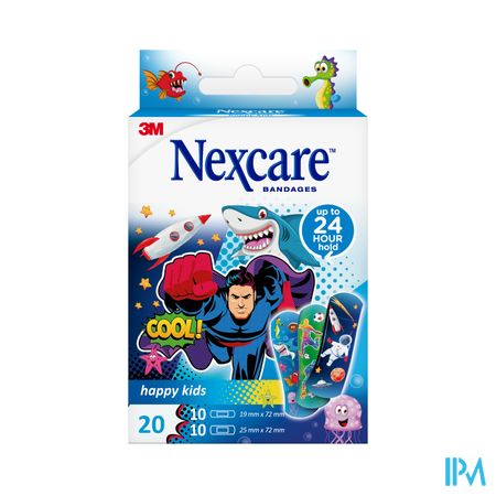 Nexcare Happy Kids Boys 20