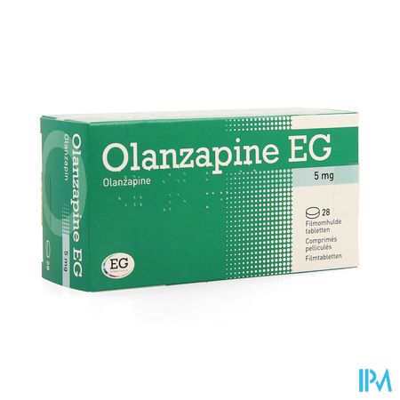 Olanzapine EG  5 Mg Filmomh Tabl 28 X  5,0 Mg