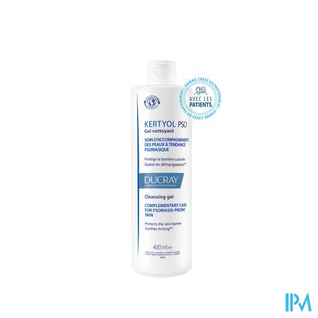 Ducray Kertyol Pso Gel Nettoyant 400ml 9