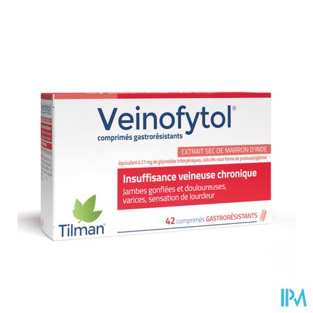 Veinofytol Maagsapresist Tabl 42x50mg