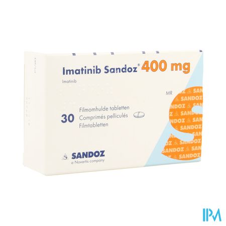 Imatinib Sandoz 400mg Filmomh Tabl 30 X 400mg