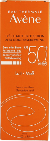 Avene Zon Spf50+ Melk Zeer Hoge Bescherm. 100ml 1